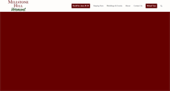 Desktop Screenshot of millstonehill.com